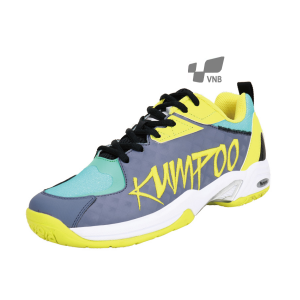 Giày cầu lông Kumpoo KH-E75 xám chính hãng
